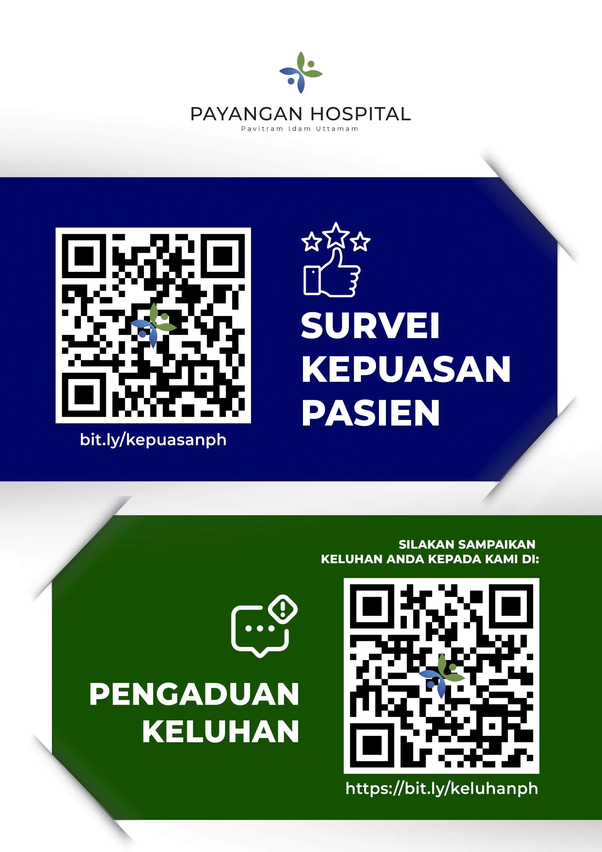 QR Code Survey Kepuasan dan Keluhan Pasien
